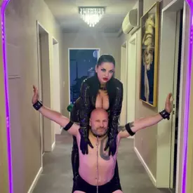 Neue Bilderserie Sklave und Domina